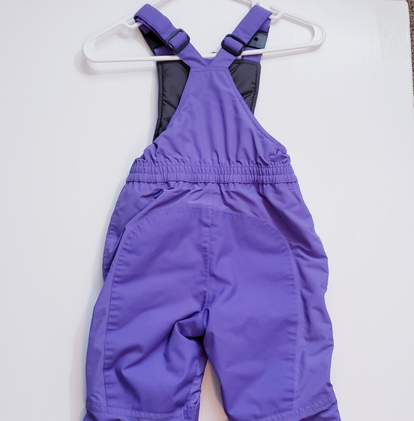 Lands' End Squall Waterproof Insulated Iron Knee Snow Bibs - Picture 5 of 8